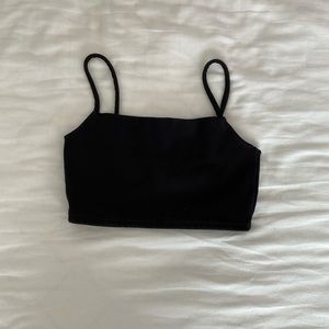 oak and fort cropped tank top